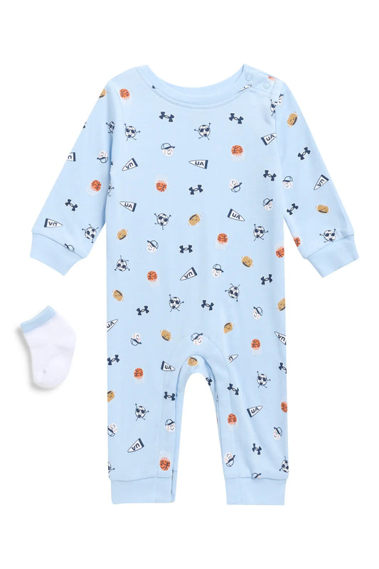 Under Armour Nimbus Blue Sports 2 Piece Romper