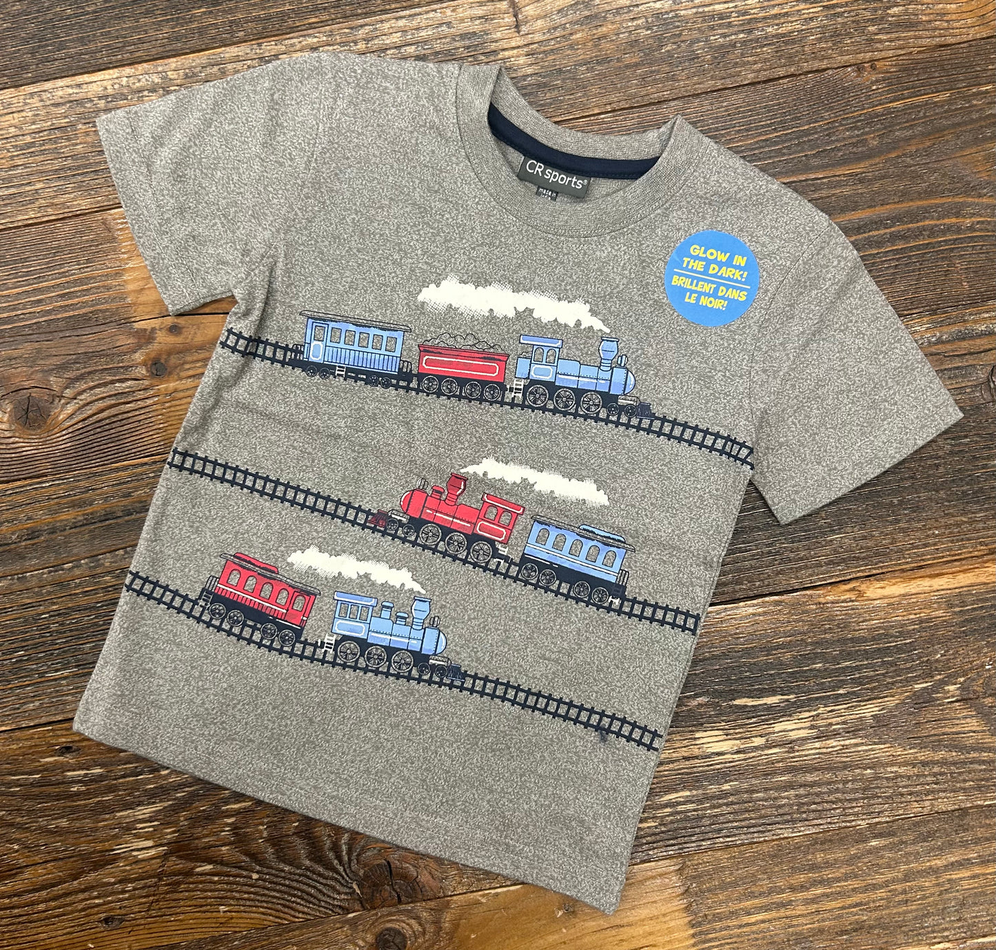 CR Sports Grey Train Tee