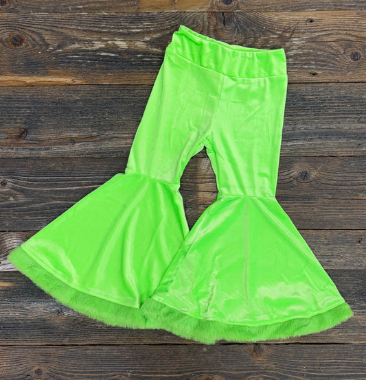 Lime Velvet Bells