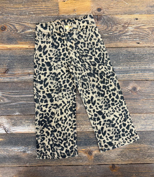 Leopard Print Jeans