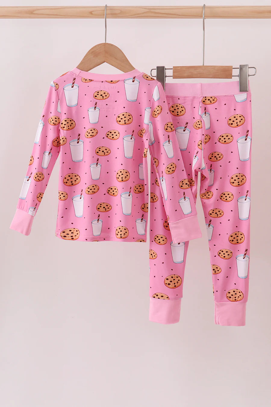 Pink Milk & Cookies Bamboo Pajama Set