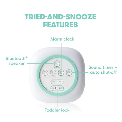 FridaBaby 3-in-1 Sound Machine + When-To-Wake™ Clock + Nightlight
