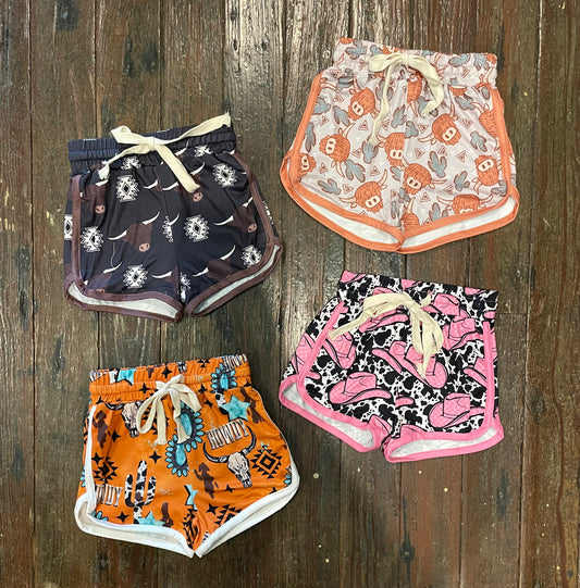 Drawstring Athletic Shorts