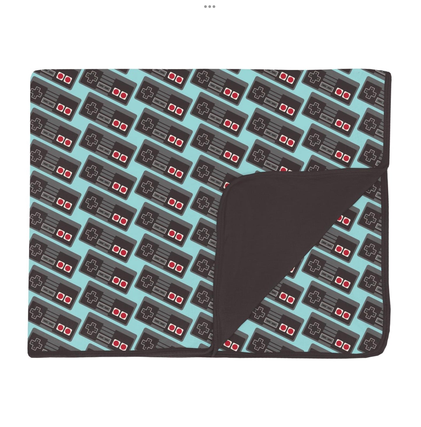 Kickee Pants Summer Sky Retro Game Controller Toddler Blanket