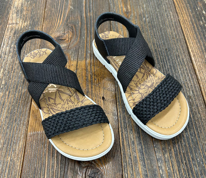 Blowfish Black Meteorite Brixy Sandal