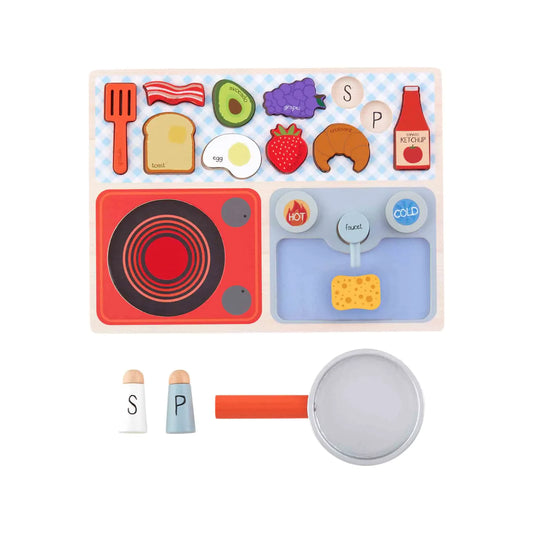 Mudpie Wood Cooking Puzzle