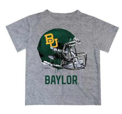 Baylor Dripping Helmet Tee