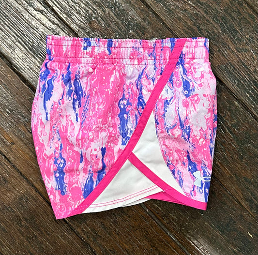 Under Armour Glitched Leopard Fly By Short