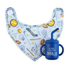 Mudpie Muslin Bib & Silicone Cup Sets