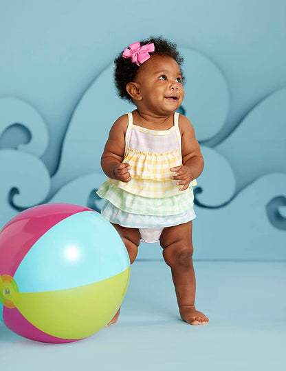 Mudpie Gingham Ruffle Swim