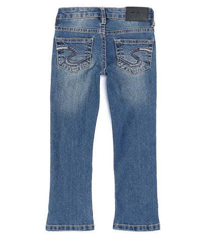 Silver Tammy Slim Boot Cut Jean