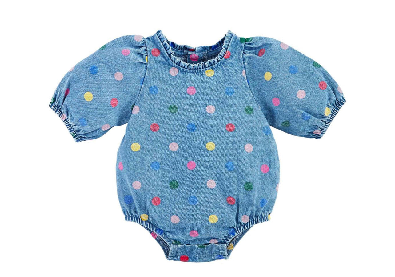 Mudpie Chambray Dot Bubble