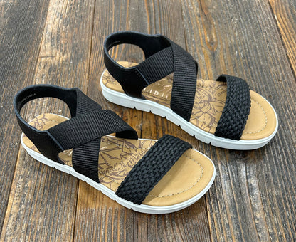 Blowfish Black Meteorite Brixy Sandal