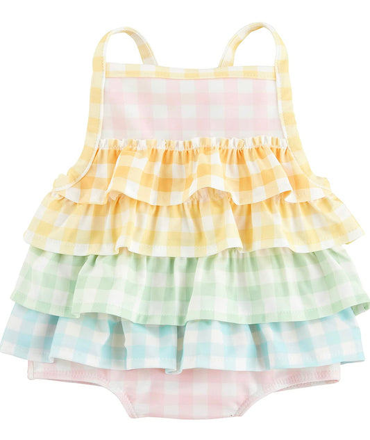 Mudpie Gingham Ruffle Swim