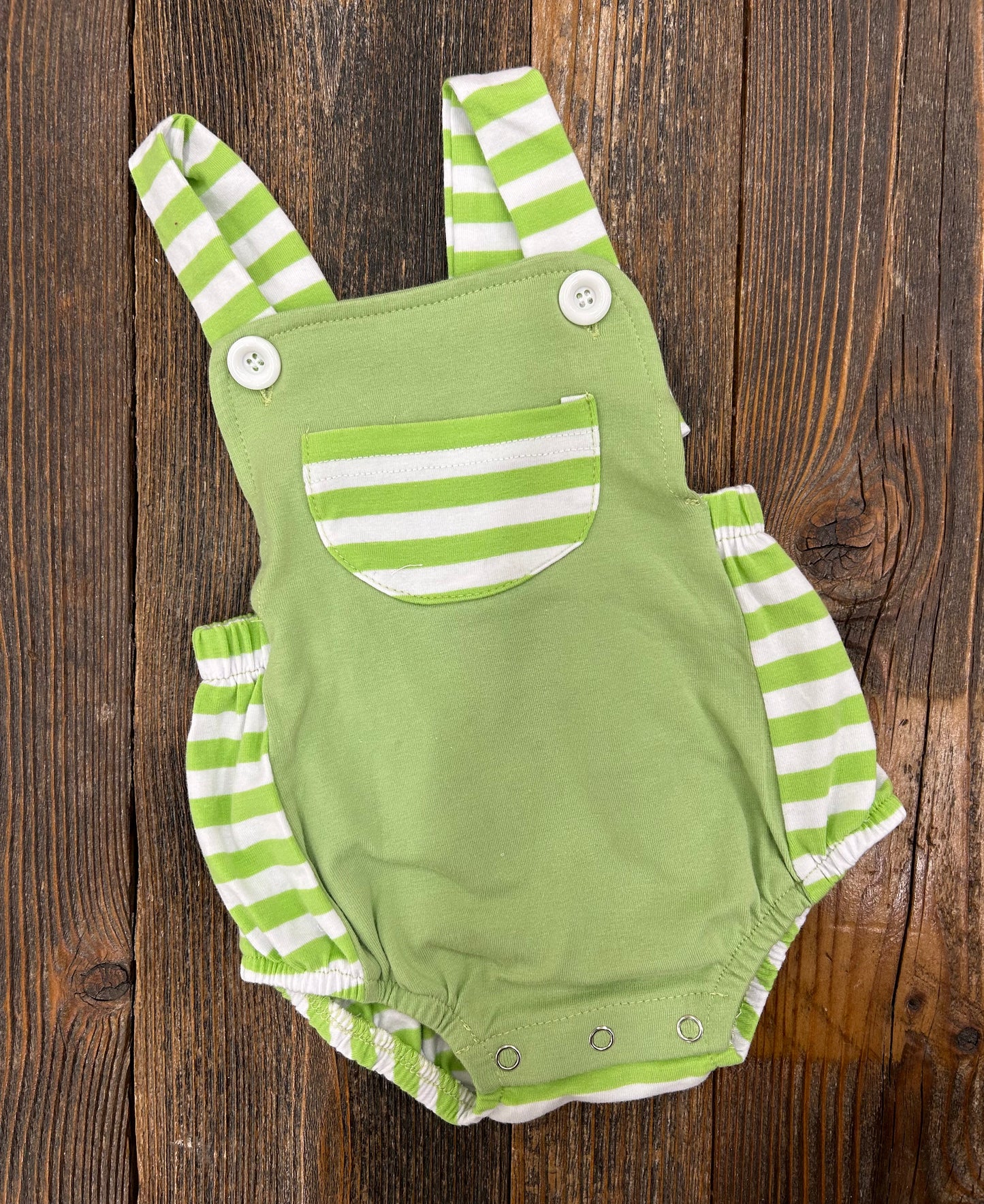 Spring Green Striped Bubble