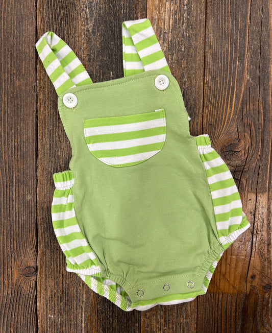 Spring Green Striped Bubble