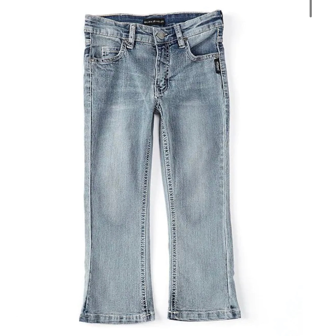 Silver Boot Cut Jean