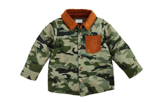 Mudpie Camo Shacket