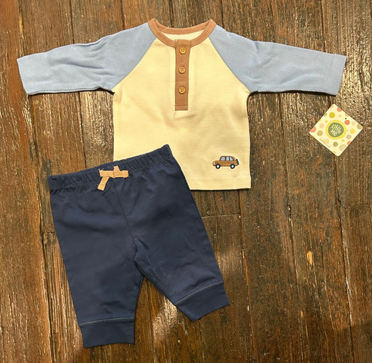 Little Me Colorblock Jogger Set