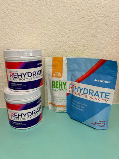 Advocare Rehydrate Electrolyte Drink Mix