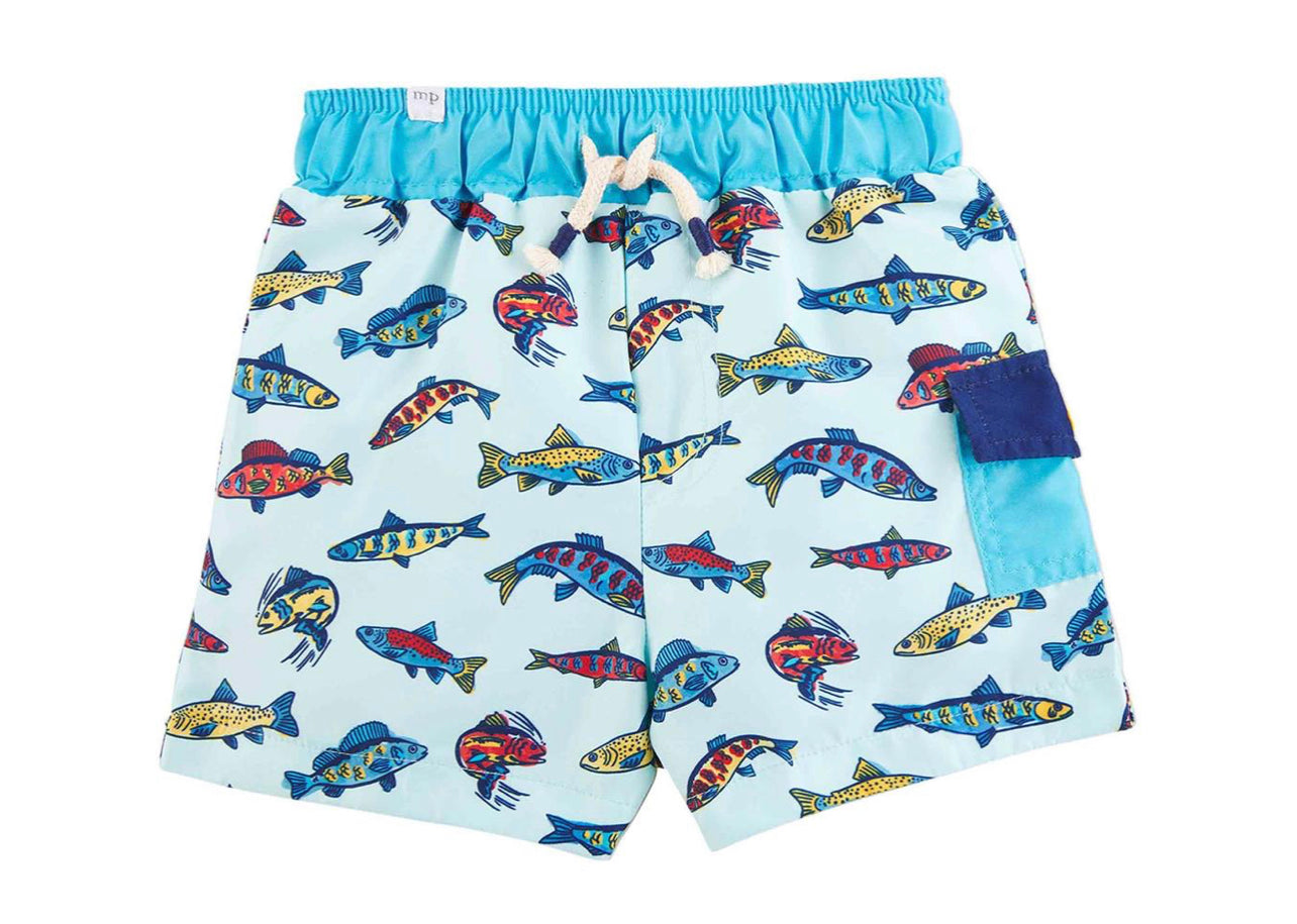 Mudpie Fish Swim Trunks
