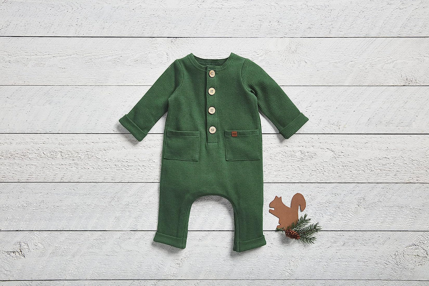 Mudpie Green Waffle 1 Pc