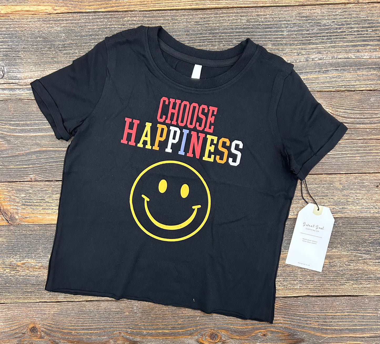 Sweet Soul Choose Happiness Tee
