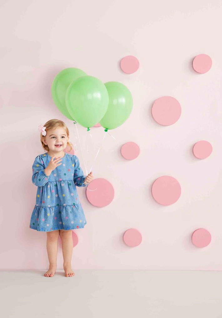 Mudpie Chambray Dot Dress