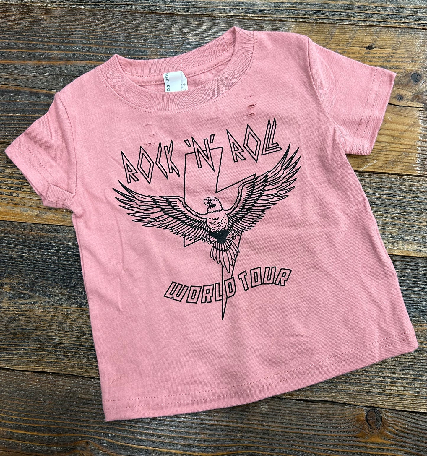 Rock & Roll Distressed Tee