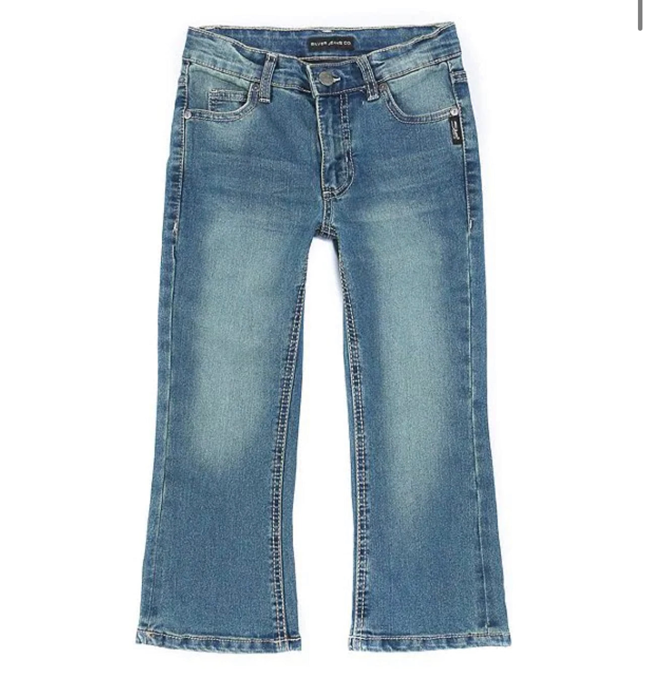 Silver Boot Cut Jean