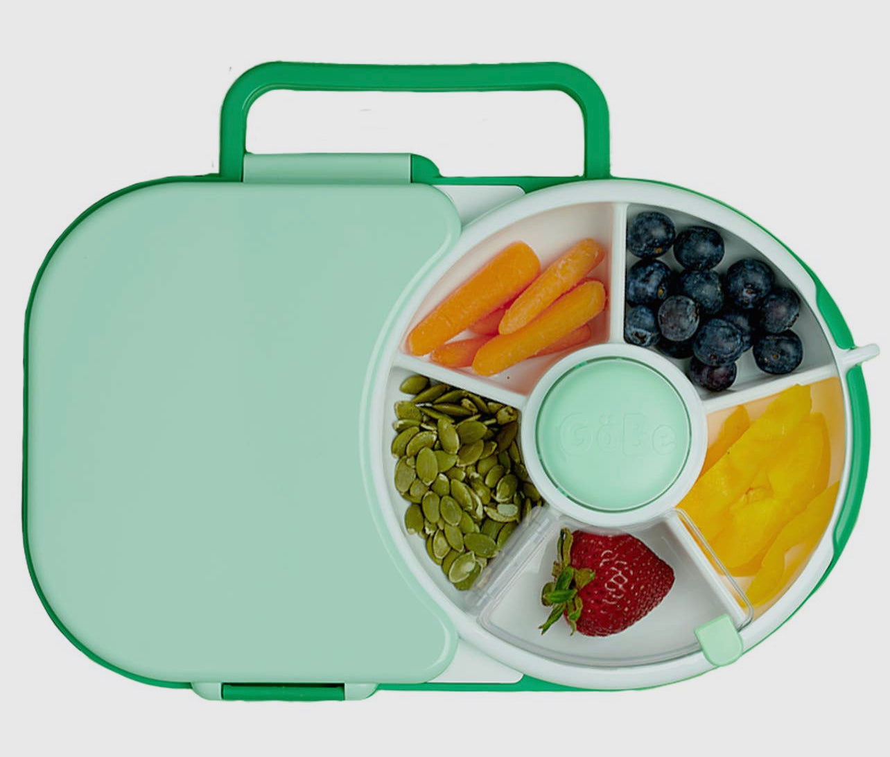 Gobe Kids Lunch Box With Snack Spinner