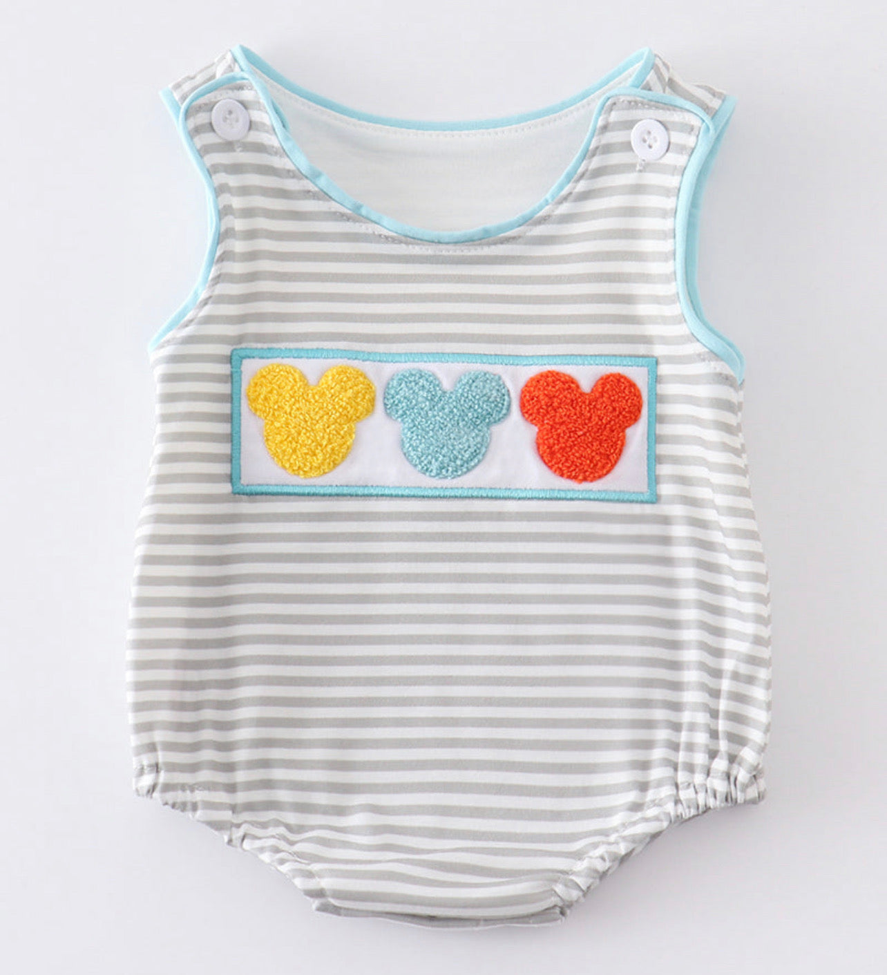 Stripe Blue Mouse Bubble