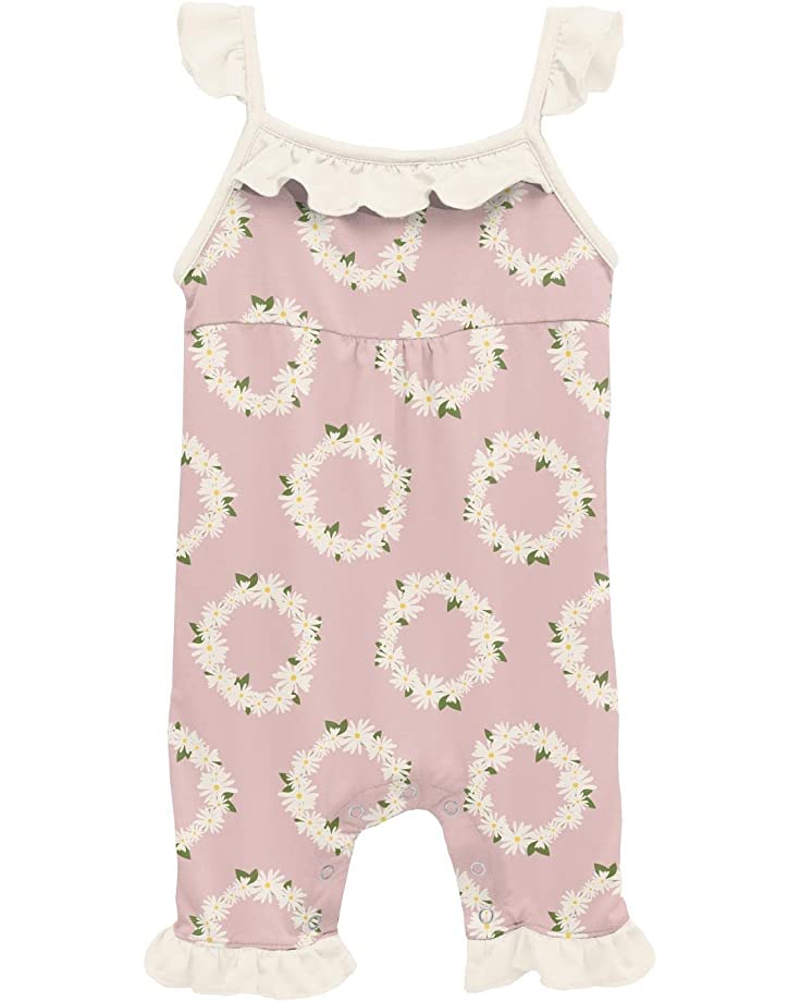 Kickee Pants Baby Rose Daisy Crowns Wing Romper