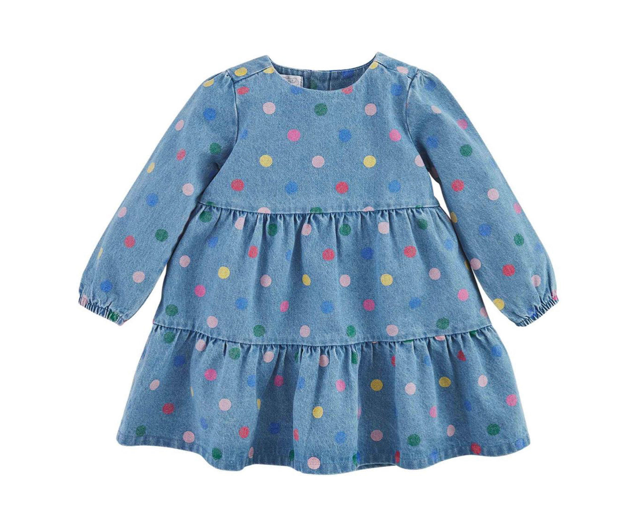 Mudpie Chambray Dot Dress