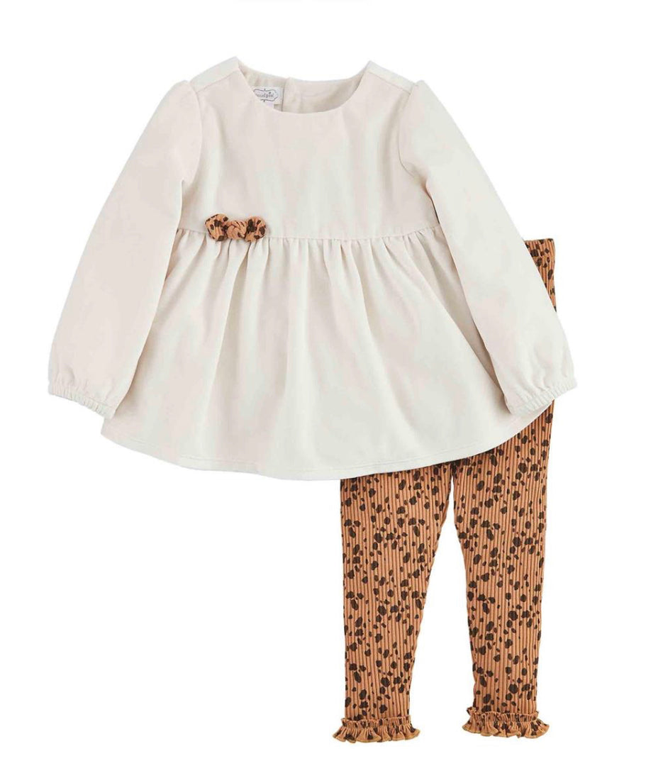 Mudpie Spotted Fawn Tunic & Legging Set