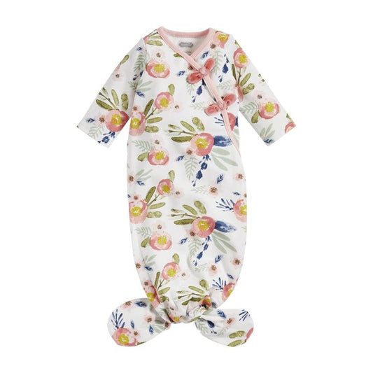 Mudpie Floral Tie Gown - 0/3