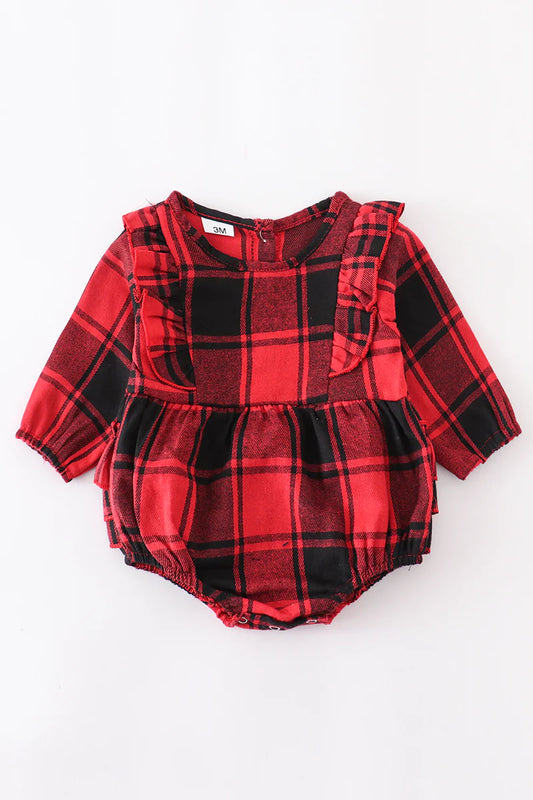 Red/Black Plaid Bubble