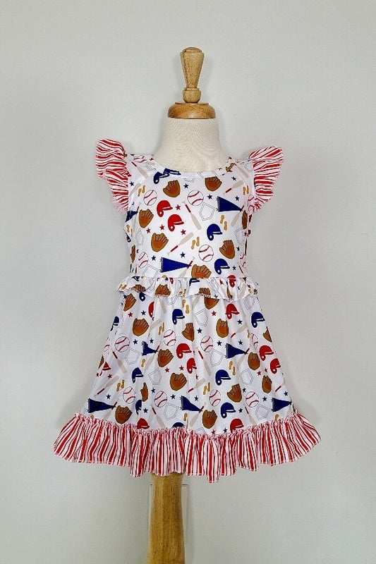 CC Ball Game Ruffle Dress