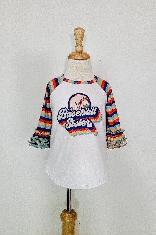 Retro Baseball Sister