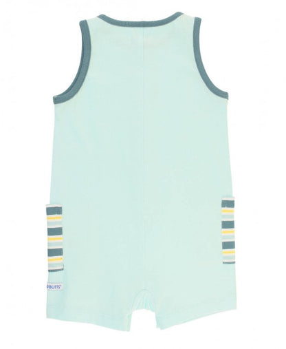 RuggedButts Starlight Stripe Pocket Romper