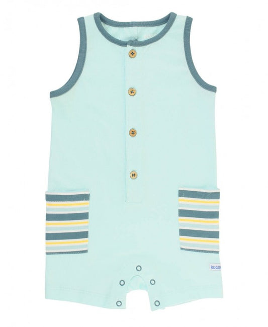 RuggedButts Starlight Stripe Pocket Romper