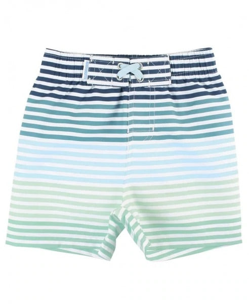 RuggedButts Coastal Stripe Swim Trunks