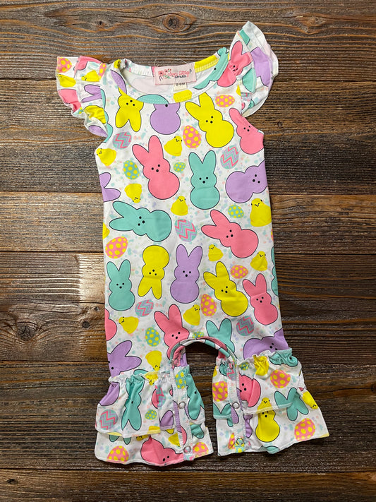 Pastel Peeps Romper
