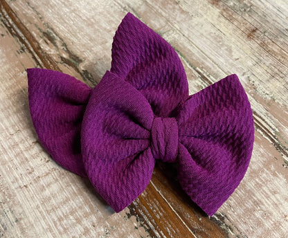 JJs 3in Solid Piggie Bows