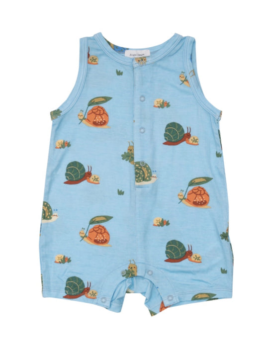 Angel Dear Snails Shortie Romper