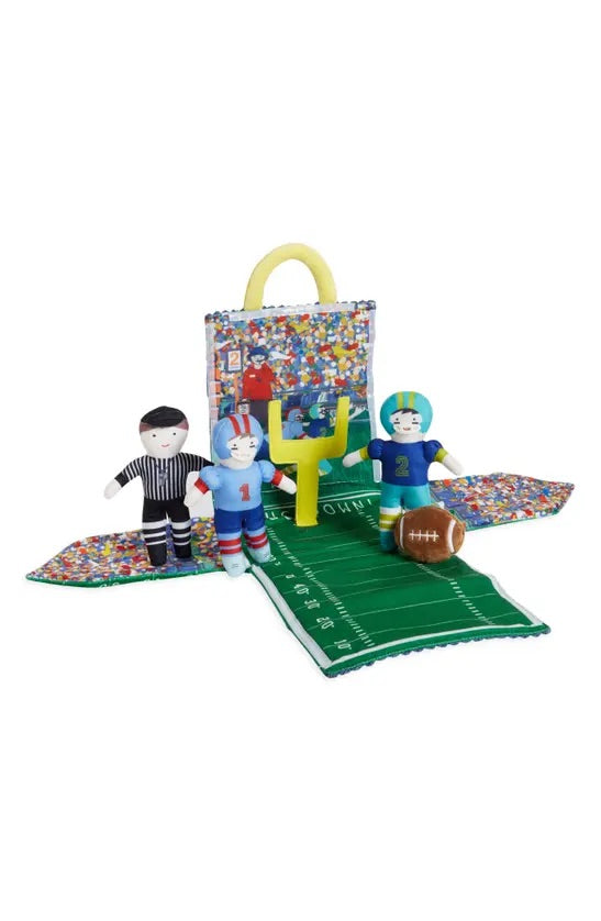 Mudpie Plush Football Set