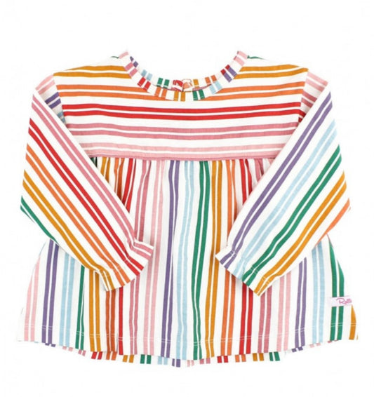 RuffleButts Fairytale Rainbow Ava Top