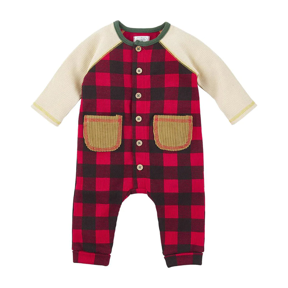 Mudpie Buffalo Check 1-pc