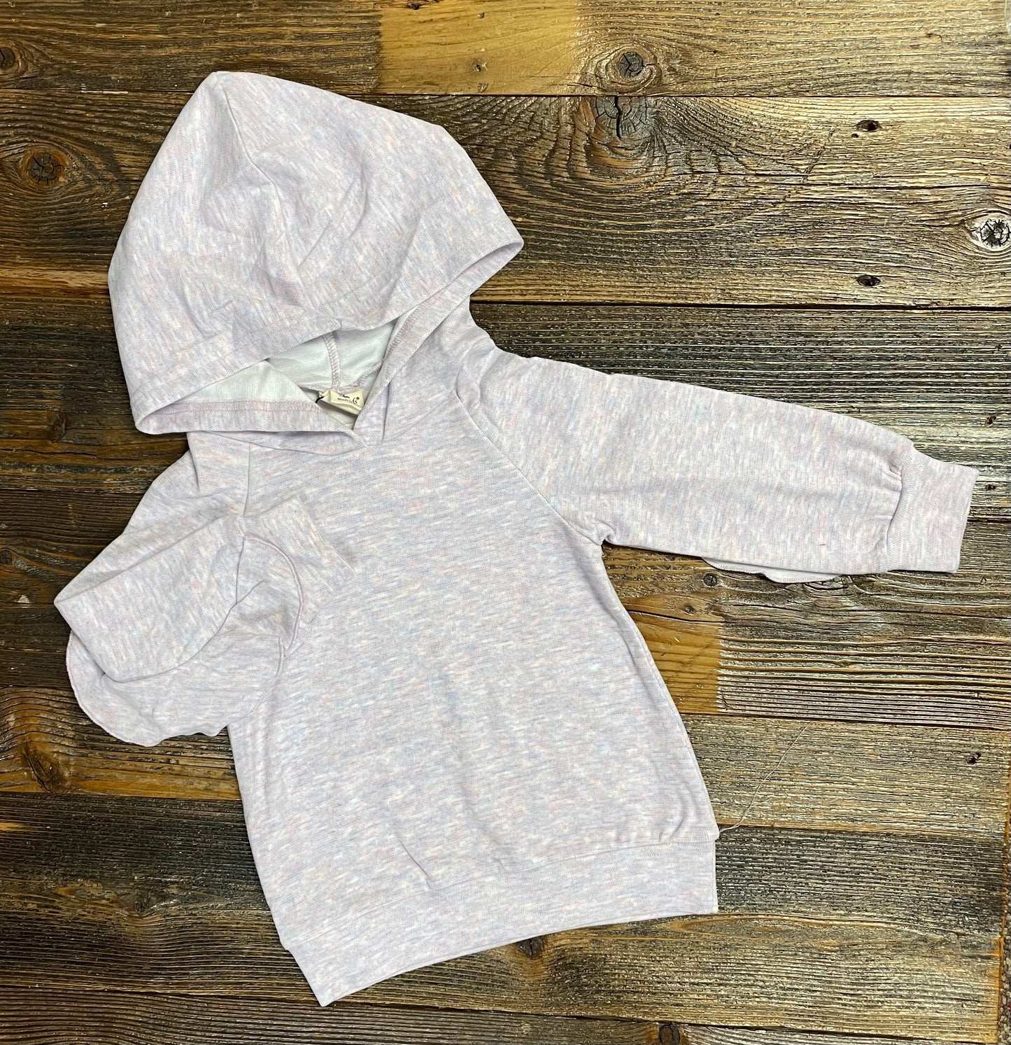 MLKids Ruffle Detail Hoodie Tunic