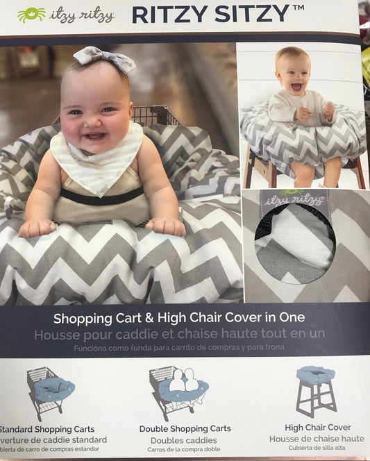 Itzy Ritzy Shopping Cart & Highchair Cover